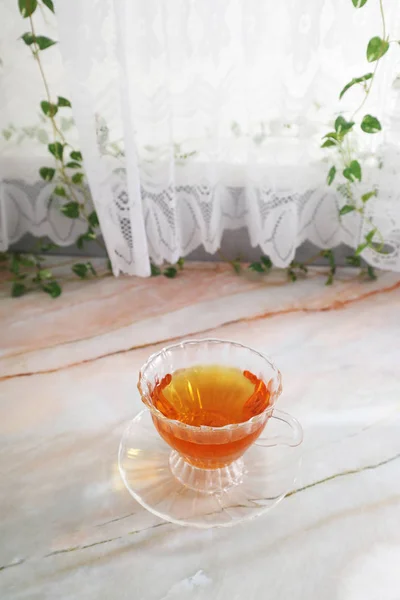 Ένα Φλιτζάνι Τσάι — Φωτογραφία Αρχείου