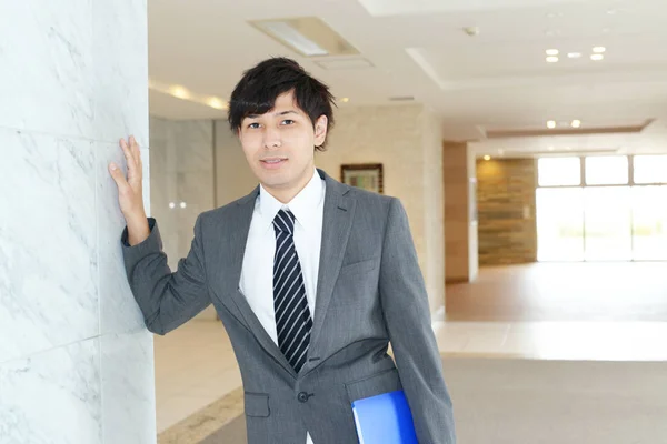 Portrait Handsome Business Man — Stock Photo, Image