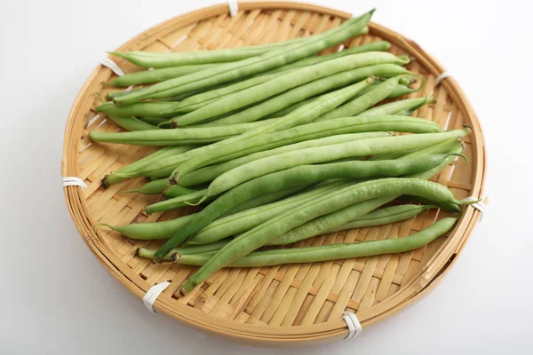 Fresh Vegetable Bamboo Tray — Stock Photo, Image