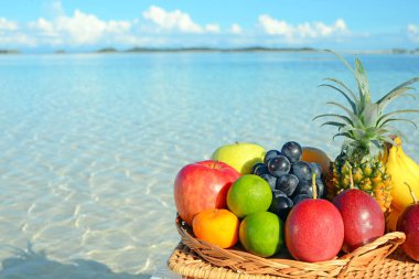 Okinawa güzel bir plaj