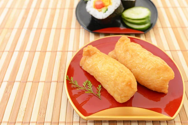 Bolsos Sushi Com Makizushi — Fotografia de Stock