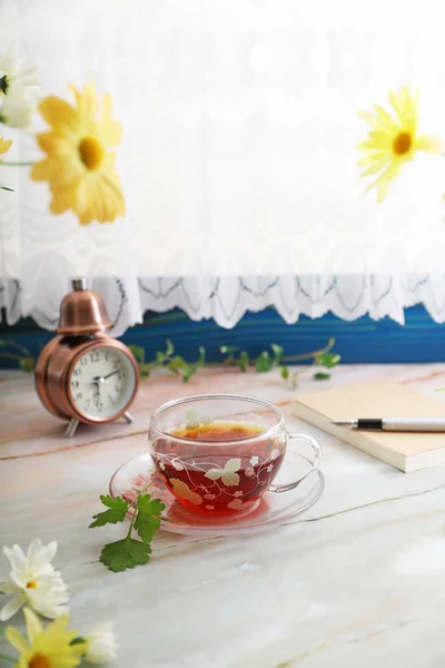 Uma Xícara Chá — Fotografia de Stock