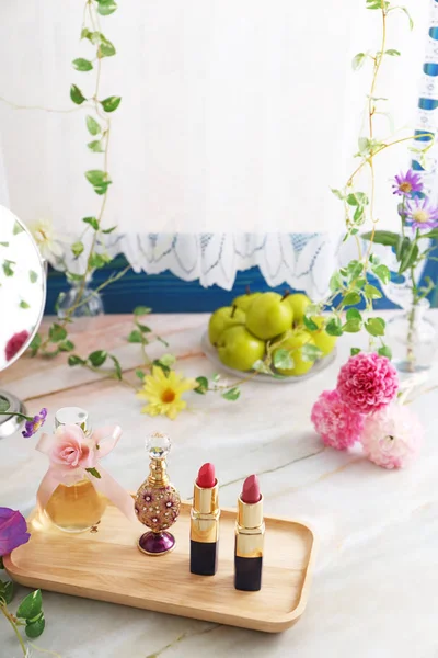Garrafas Perfume Batons — Fotografia de Stock