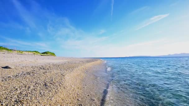 Okinawa Güzel Bir Plaj — Stok video