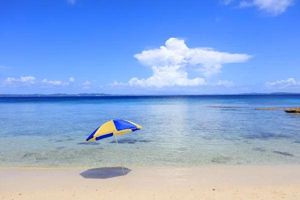 Foto Van Een Prachtig Strand Okinawa — Stockfoto