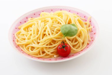 Tabakta enfes bir spagetti