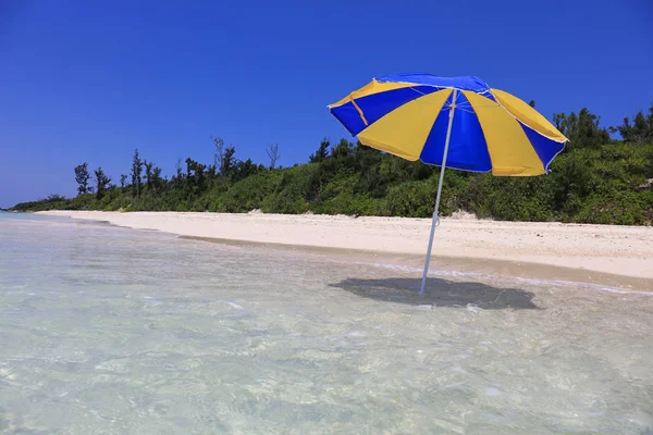 Foto Van Een Prachtig Strand Okinawa — Stockfoto