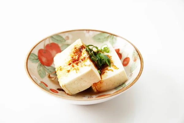 Verse Tofu Het Bord — Stockfoto