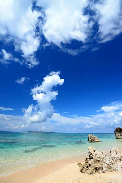 Лето Пляже Окинаве — стоковое фото