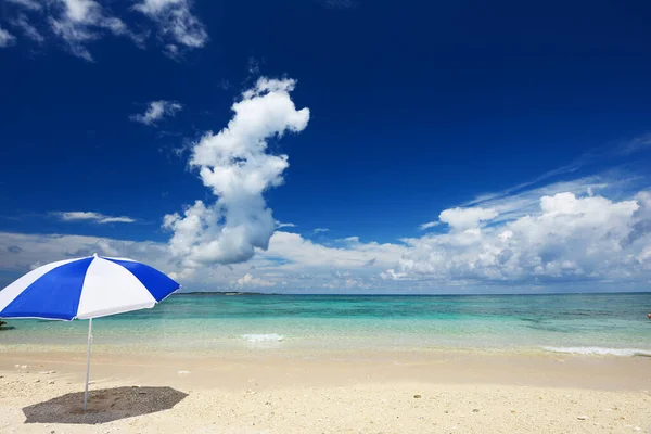 Foto Una Hermosa Playa Okinawa — Foto de Stock