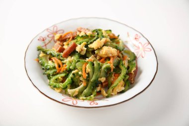 Lezzetli kızarmış domuz etli kabak..