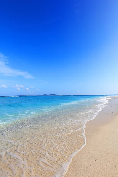 Foto Van Een Prachtig Strand Okinawa — Stockfoto