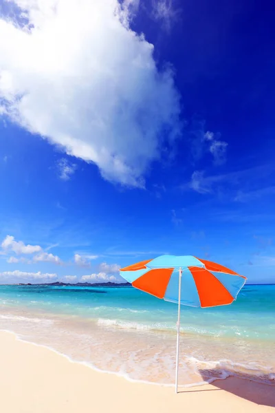 Foto Una Hermosa Playa Okinawa —  Fotos de Stock