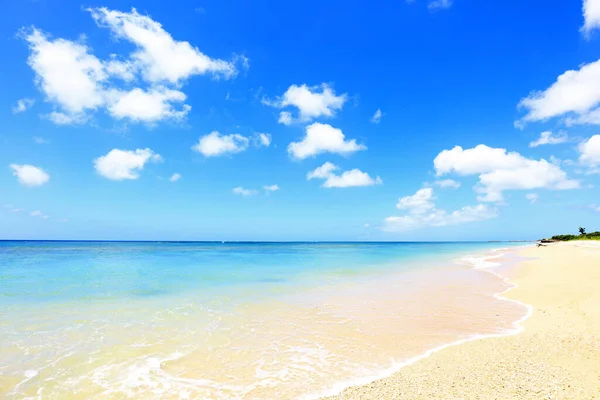 Foto Una Hermosa Playa Okinawa —  Fotos de Stock