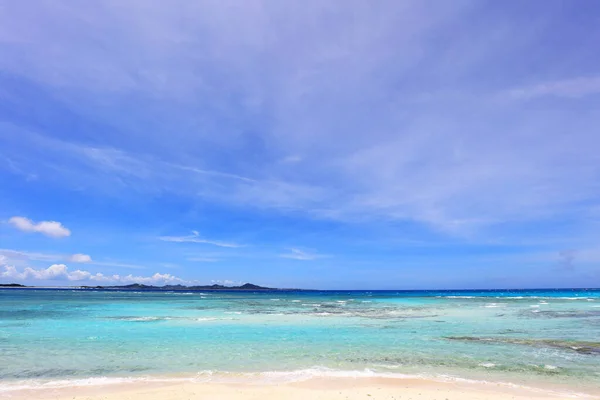 Foto Van Een Prachtig Strand Okinawa — Stockfoto