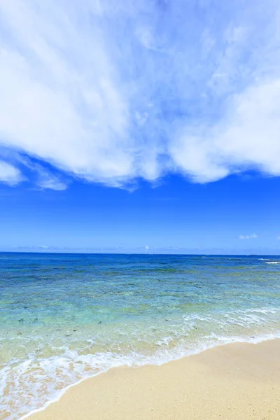 Hermoso Cielo Azul Mar Okinawa —  Fotos de Stock