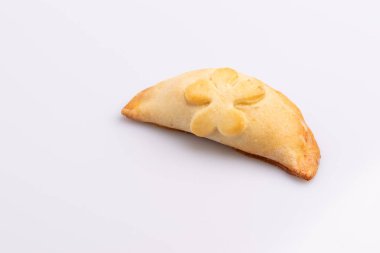 Lezzetli ev yapımı Cornish hamur (ayrıca Portekizce 