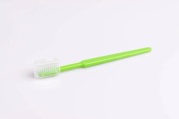 Toothbrush Protection Cap Isolated White Background — Stock Photo, Image