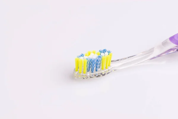 Tandenborstel Geïsoleerd Een Witte Achtergrond — Stockfoto