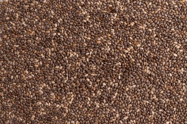 chia tohumları beyaz arkaplanda izole