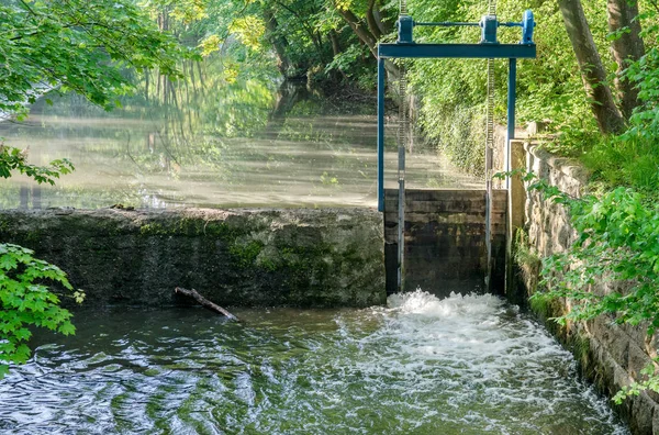 Ilm Weimar Weir — Stock Fotó