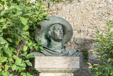 Johann Wolfgang Goethe 'nin İtalya' daki heykeli
