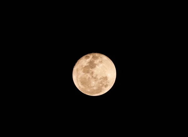 Full Moon Night Time Photo — Stock Photo, Image