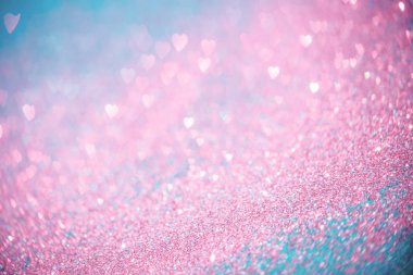Soyut Kırmızı kalp Glitter ışık bokeh tatil parti arka plan