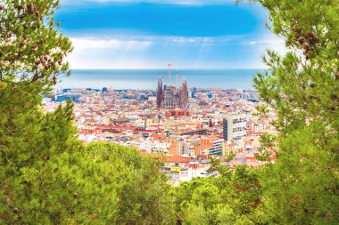 Park Barcelona şehir görünümü