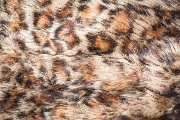 Animal print long fur textured panther background