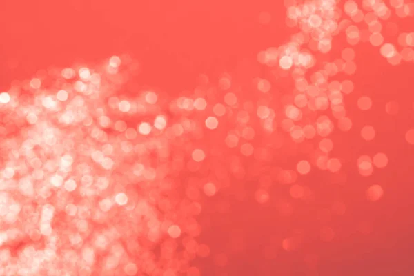 Blury Fényes Csillogás Textúra Háttér Tónusú Korall Színű Amely Tendencia — Stock Fotó