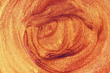 Altın glitter oje arka plan