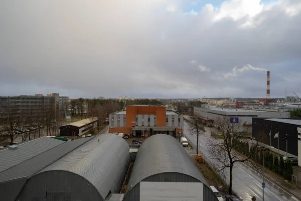 Região Industrial Cidade Europa — Fotografia de Stock