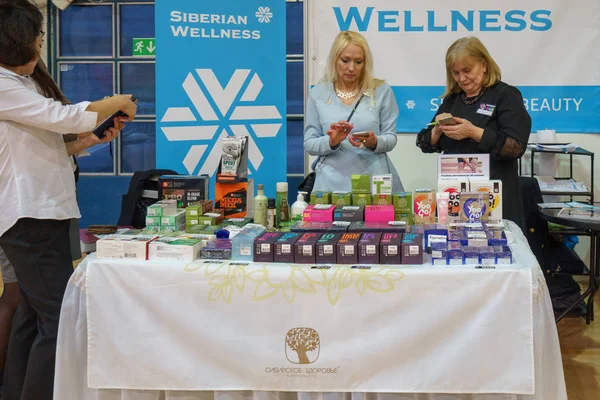 Tallinn, Estonya - 19 Nisan 2019: Disainimess Interjr 2019 in Eesti Nituste Messikeskuses, İç tasarım sergisi