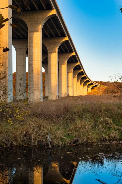 Most obrotowy Turnpike — Zdjęcie stockowe