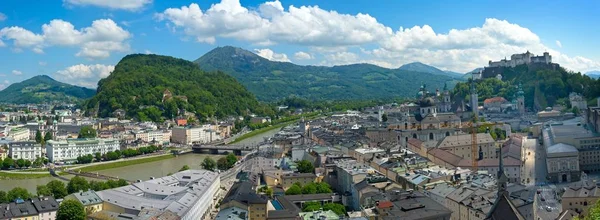 Salisburgo panorama classico — Foto Stock
