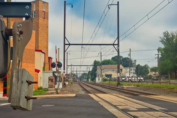 Commuter RR to Philadelphia — Stock Photo, Image