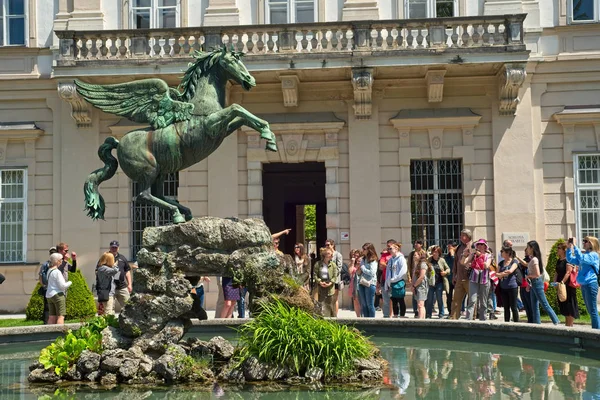 Salzburg Pegasus heykeli — Stok fotoğraf
