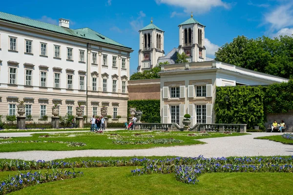 Ogrody Salzburg Mirabell — Zdjęcie stockowe