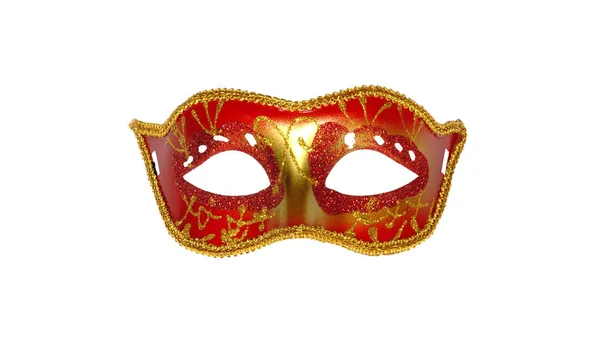 Karnaval maskesi beyaz arkaplanda izole