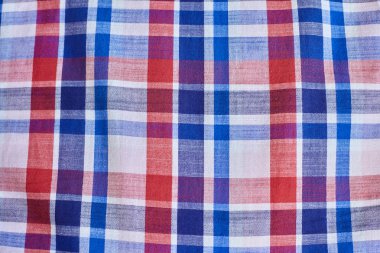 Doku sıcak örme ekoseli giysi. Sıcacık kış giysileri örgü arka plan