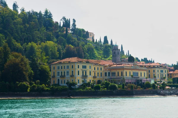 Vacker Utsikt Över Comosjön Italien Mountain Lake Como Och Alperna — Stockfoto