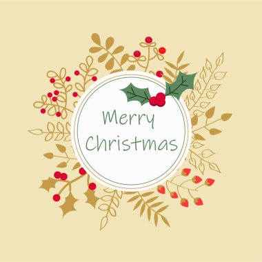 Sevimli Noel arka plan öğeleri ile