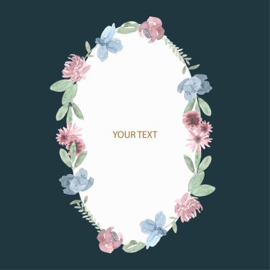 Zarif koleksiyon çokgen çerçeve