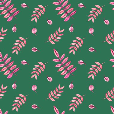 Sorunsuz imkanı desen beyaz ve pembe kır çiçekleri pembe pastel renk backgground. resimde elle çizilmiş.