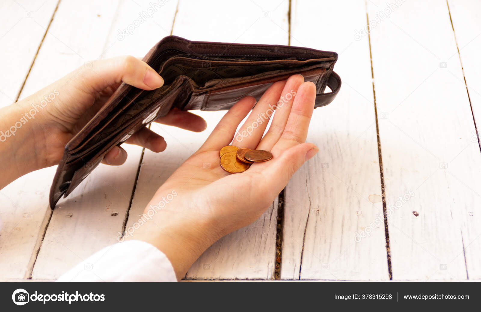 Poor African Woman Hand Open Empty Purse Looking for Money Having Problem  Bankrupt Broke Stock Image - Image of looking, credit: 185056083