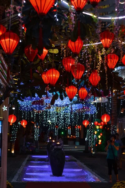 Vietnam Nha Trang January 2020 Detail Chinese New Year Multi — Stock Photo, Image