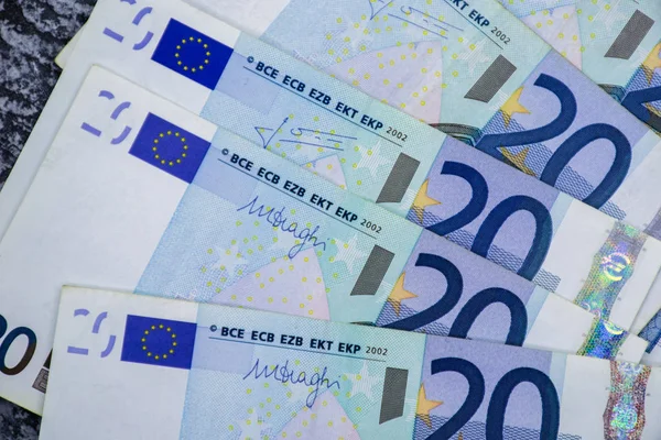 Euro Money. euro cash background. Euro Money Banknotes. top view