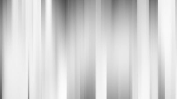 柔软的垂直条纹白色背景环路 — 图库视频影像