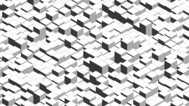 3D izometrik küp yapısı döngü 2